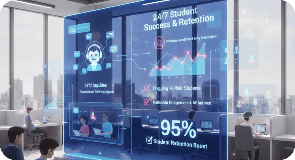 24/7 Student Success &
Retention: