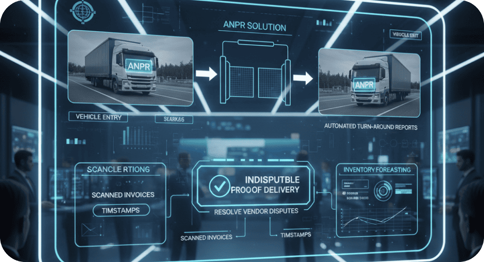 Automated Logistics & Inventory
Forecasting ANPR Solution: